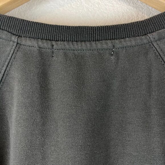 American Holic Sweatshirt Womens Medium Gray Slouchy Modern Minimalist Oversized - Picture 12 of 12